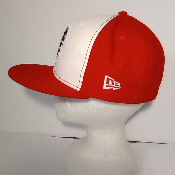 Chattanooga Lookouts Embroidered Logo MiLB 4th July Unisex Red/White Hat Cap - Picture 6 of 11